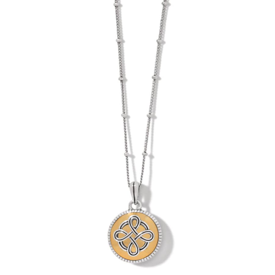 JM3903 Interlok Noir Reversible Necklace
