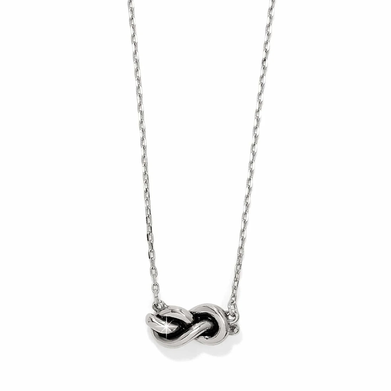 JM7726 Interlok Single Knot Petite Necklace