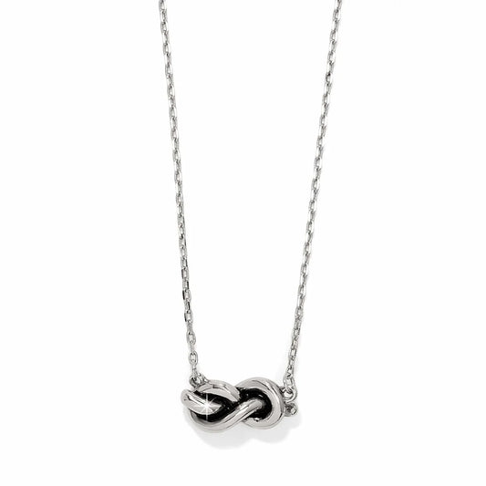 JM7726 Interlok Single Knot Petite Necklace