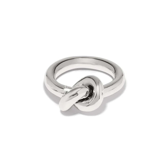 J63280 Interlok Single Knot Ring Size 8