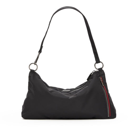 Kyle Medium Black Nylon/Gunmetal