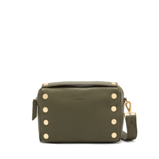 PREORDER ARRIVING SOON Evan Crossbody Small Olive/Brushed Gold