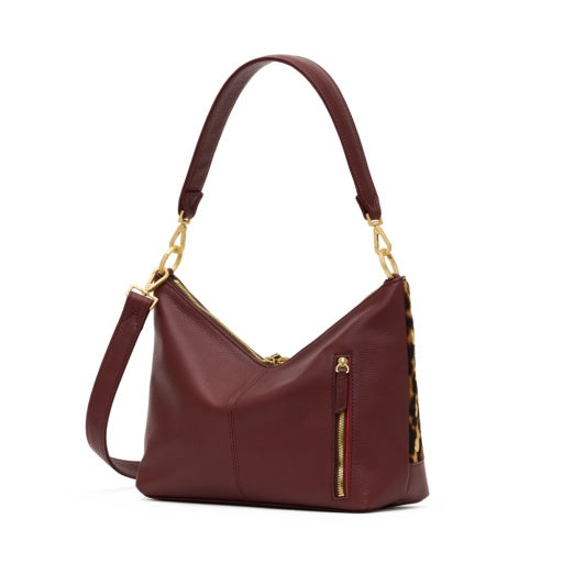 PREORDER NOW!  Grace Medium Safari Calf Hair/Brushed Gold