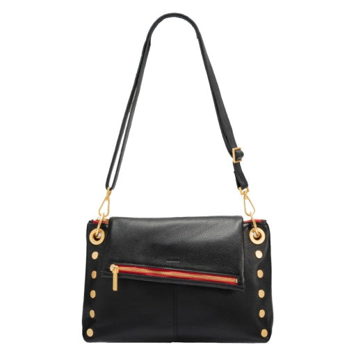 Vip Grand Black/Brushed Gold Red Zip