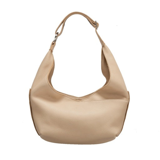 Tom Zip Medium Limestone/Silver