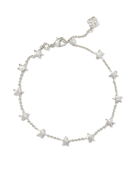 SIERRA STAR DELICATE CHAIN BRACELET SILVER ONE SIZE