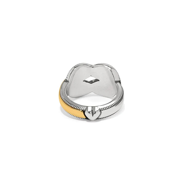 J63243  Interlok Harmony Two Tone Ring