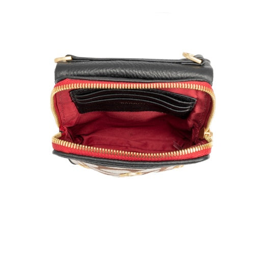 VIP Mobile Giraffe Brushed Gold Red Zip