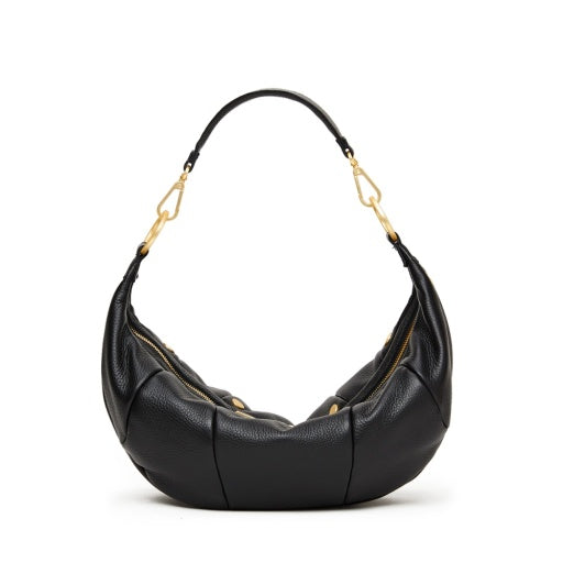 PREORDER NOW!  Erica Med Black/Brushed Gold