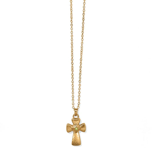 JM7431 Majestic Royal Cross Reversible Necklace