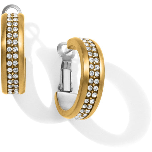JA6152 Meridian Two Tone Hoop Earrings