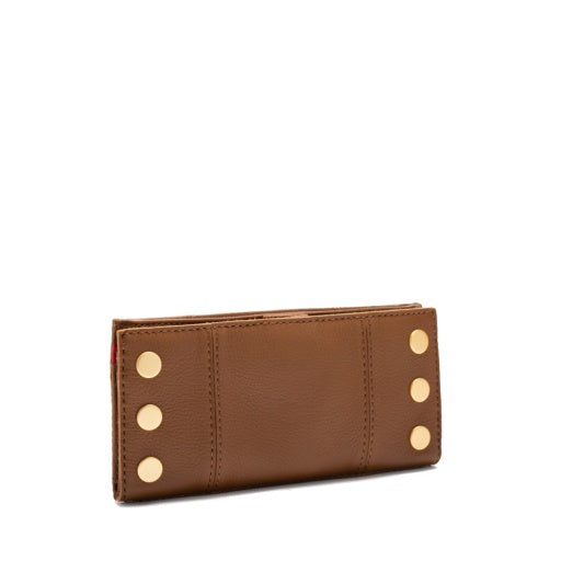 110 North Mahogany Pebble/Brushed Gold Red Zipper