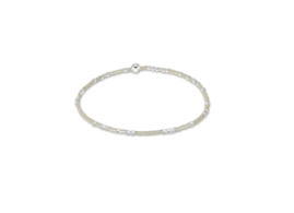 BHOPUNWSSMILK Hope Unwritten Sterling Bracelet - Milkshake
