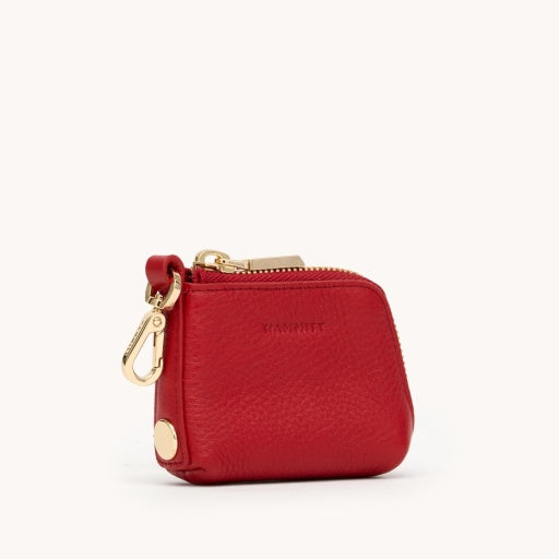 Syd Pouch Chili Red/Gold