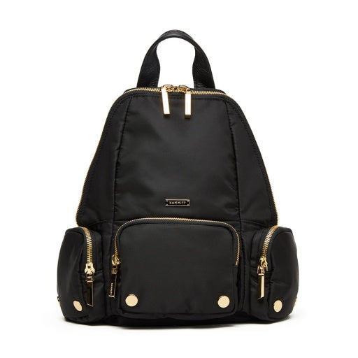Hunter Med Black Nylon Cargo/Gold