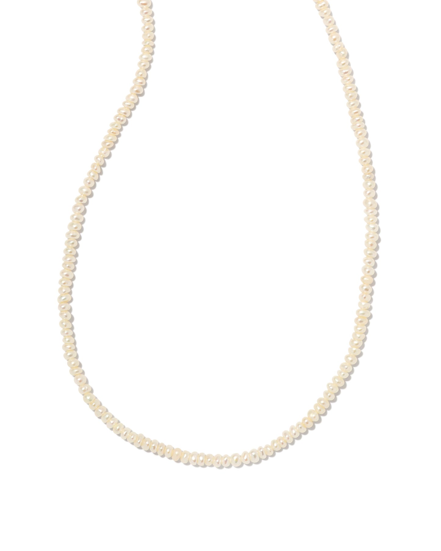 LOLO STRAND NECKLACE GOLD WHITE PEARL ONE SIZE