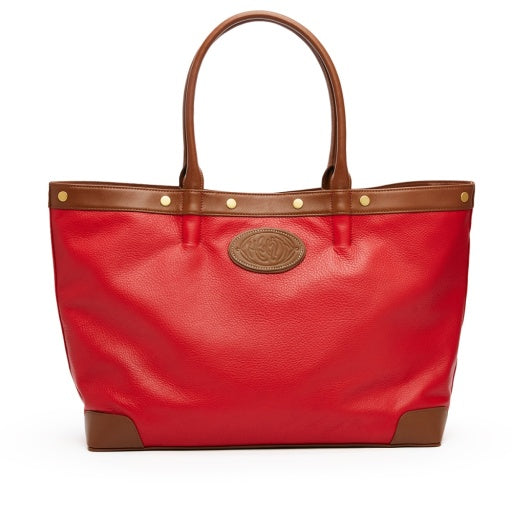 PREORDER NOW!  Olympia Tote Caramel Apple/Antique Gold