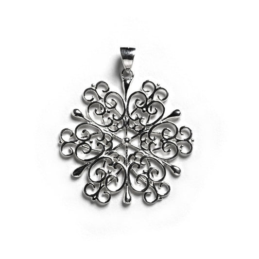 P941 Southern Gates Snowflake Pendant