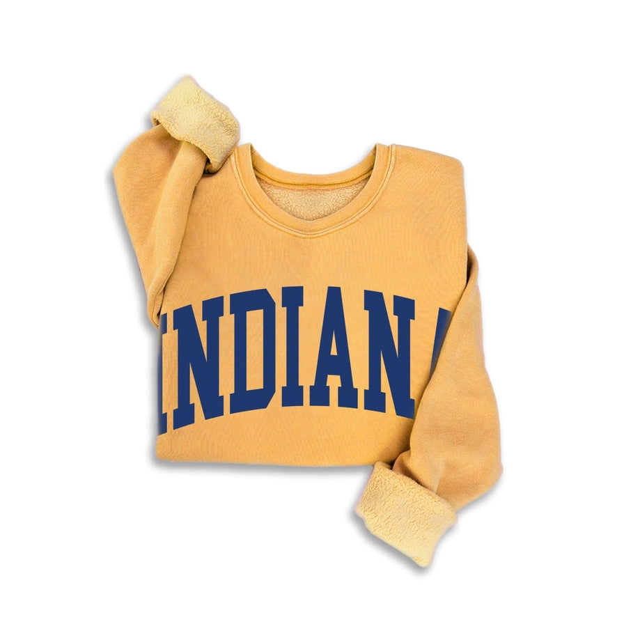 Mustard Indiana Sweatshirt