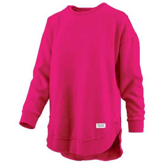 Comfy Round Here Sweatshirt Pink