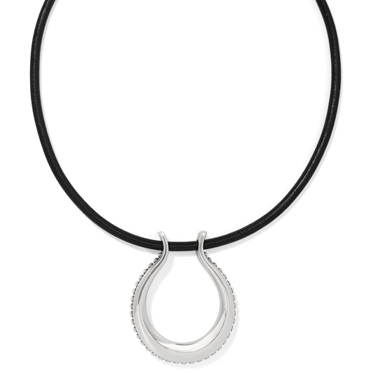 JM7632 Pretty Tough Arch Lthr Necklace