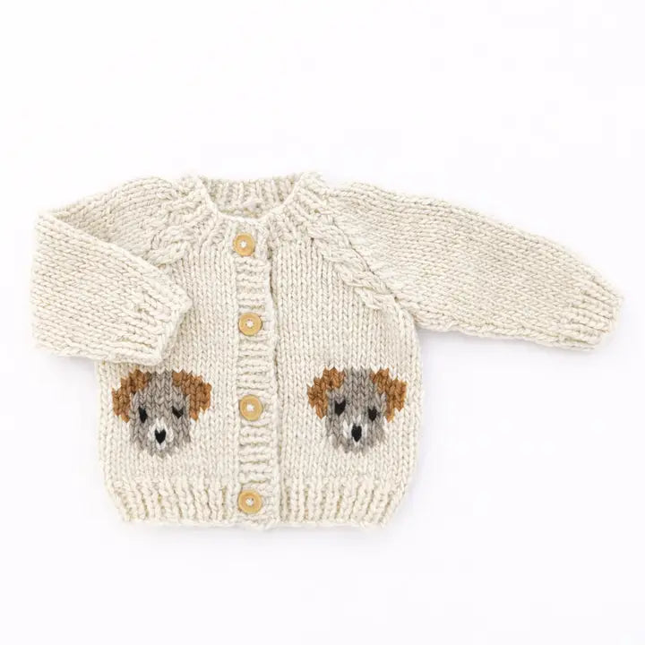Puppy Cardigan for Baby and Toddler