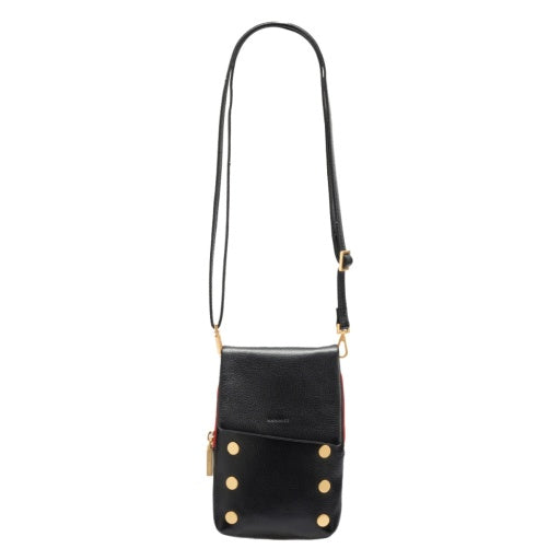 VIP Mobile Black brushed Gold Red Zipper