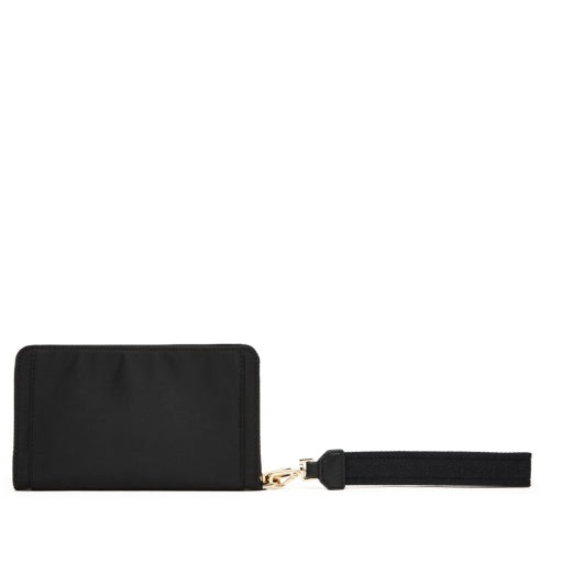 Bryant Wallet Black Nylon Cargo/Gold Red Zip