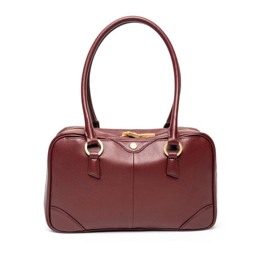 Meredith Medium Cherrywood Pebble/Brushed Gold