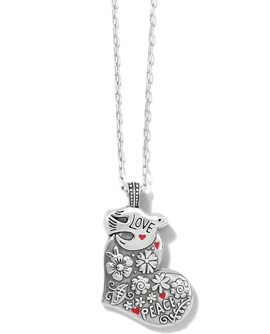 JM3923 Give Love Peace Necklace