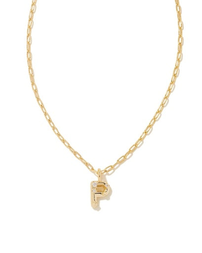 9608856506 CRYSTAL LETTER P Gold