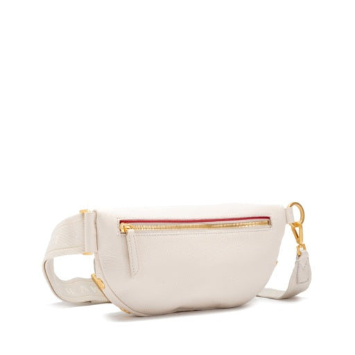 Charles Crossbody Medium Calla Lily White/Brushed Gold