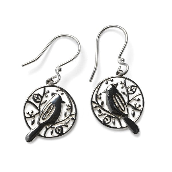 E634 Southern Gates Cardinal Earrings