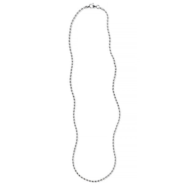 KAR512 1.8mm Sterling Silver Rice Bead Chain