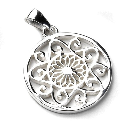 P185 Southern Gates Small Cathedral Scroll Pendant