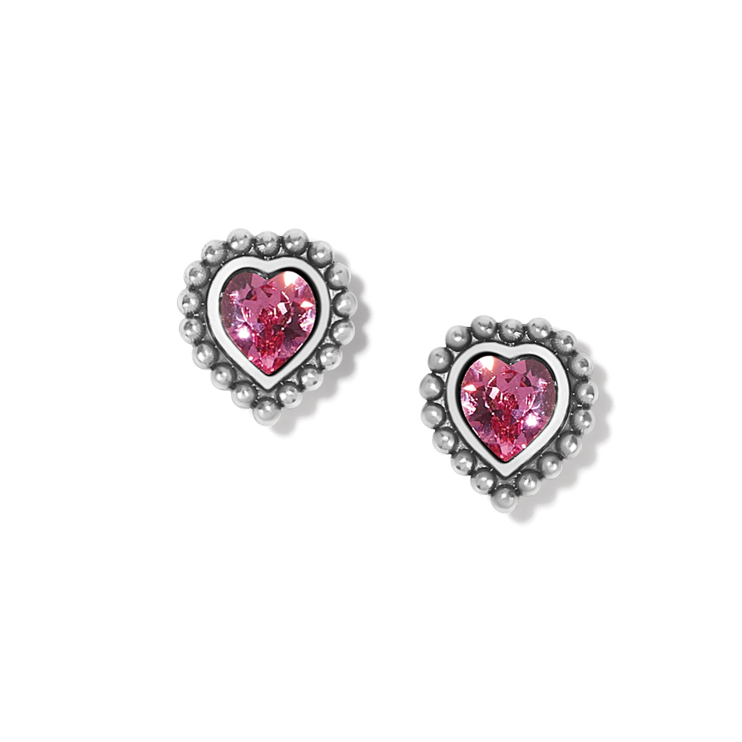J22401 Shimmer Heart Mini Post