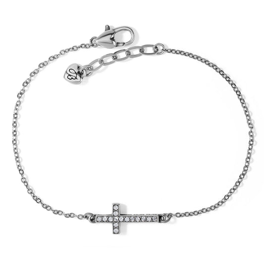 J71562 Inner Shine Cross Anklet