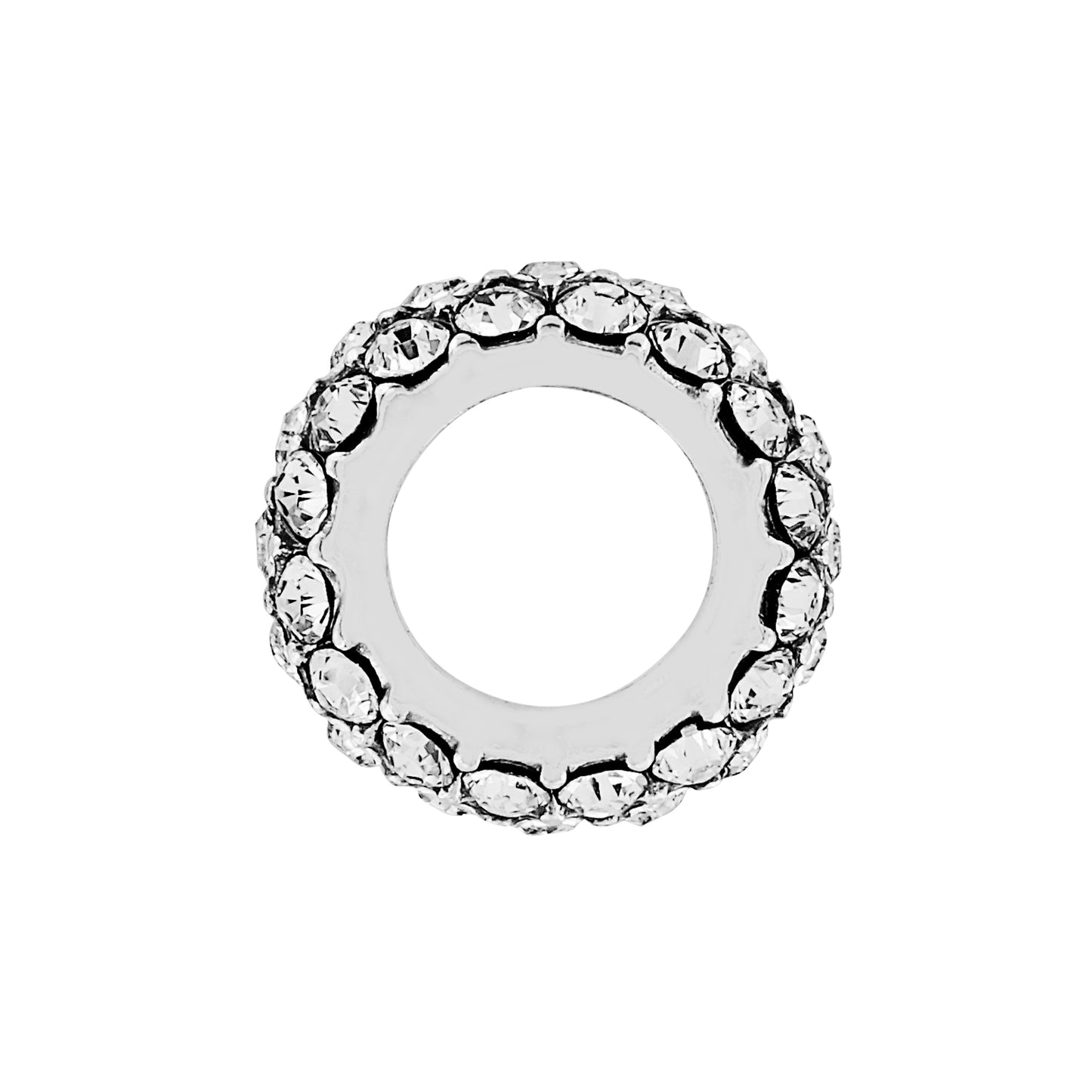 JC1480 Silver Glitter Spacer