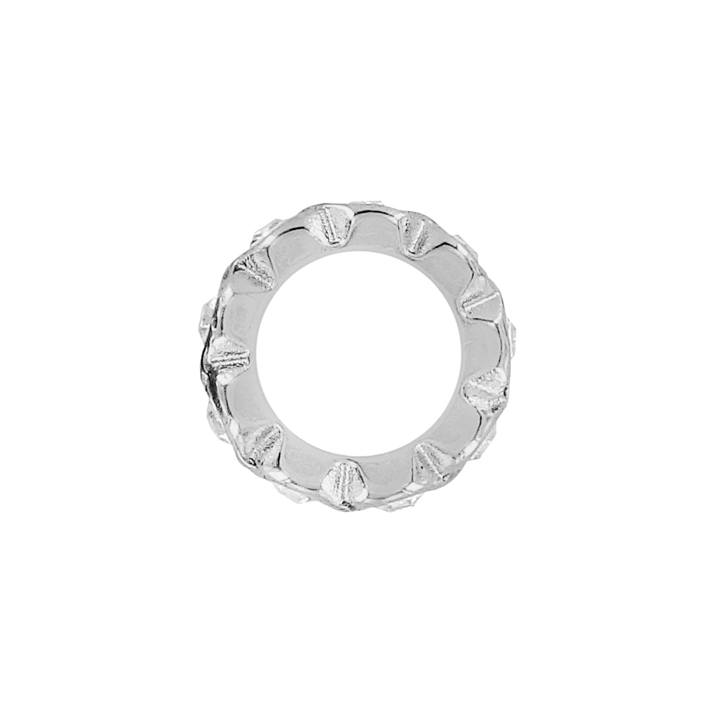 J94122 Sil/Stn Infinity Spacer