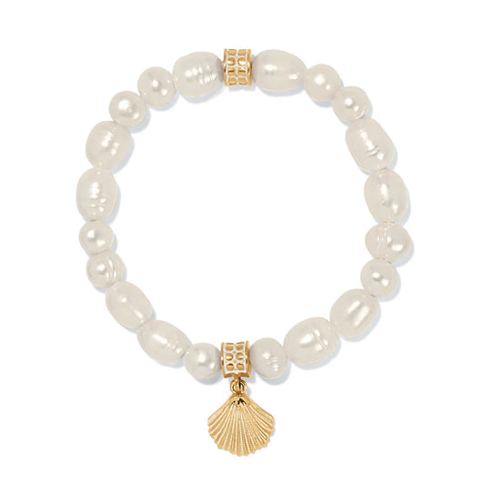 JF0215 Sunset Cove Pearl Stretch Bracelet