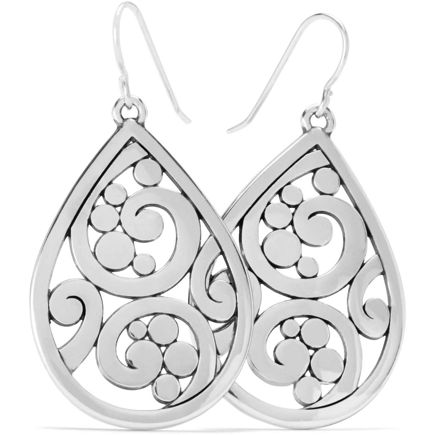 JA7300 Contempo Tier Drop French Wire Earrings