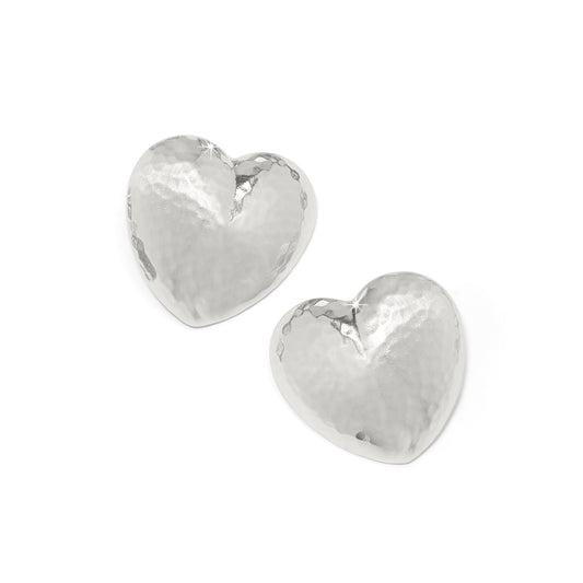 JA0110 Trianon Heart Small Sil Post