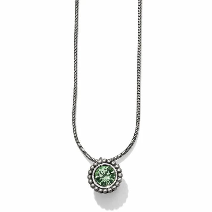 JL626L Twinkle Necklace Peridot