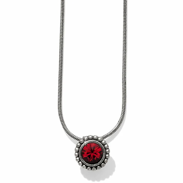 JL626J Twinkle Necklace Garnet
