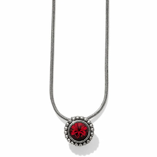 JL626J Twinkle Necklace Garnet