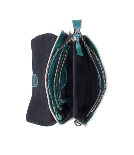 Cleo Nectar lux arctic teal rustic X