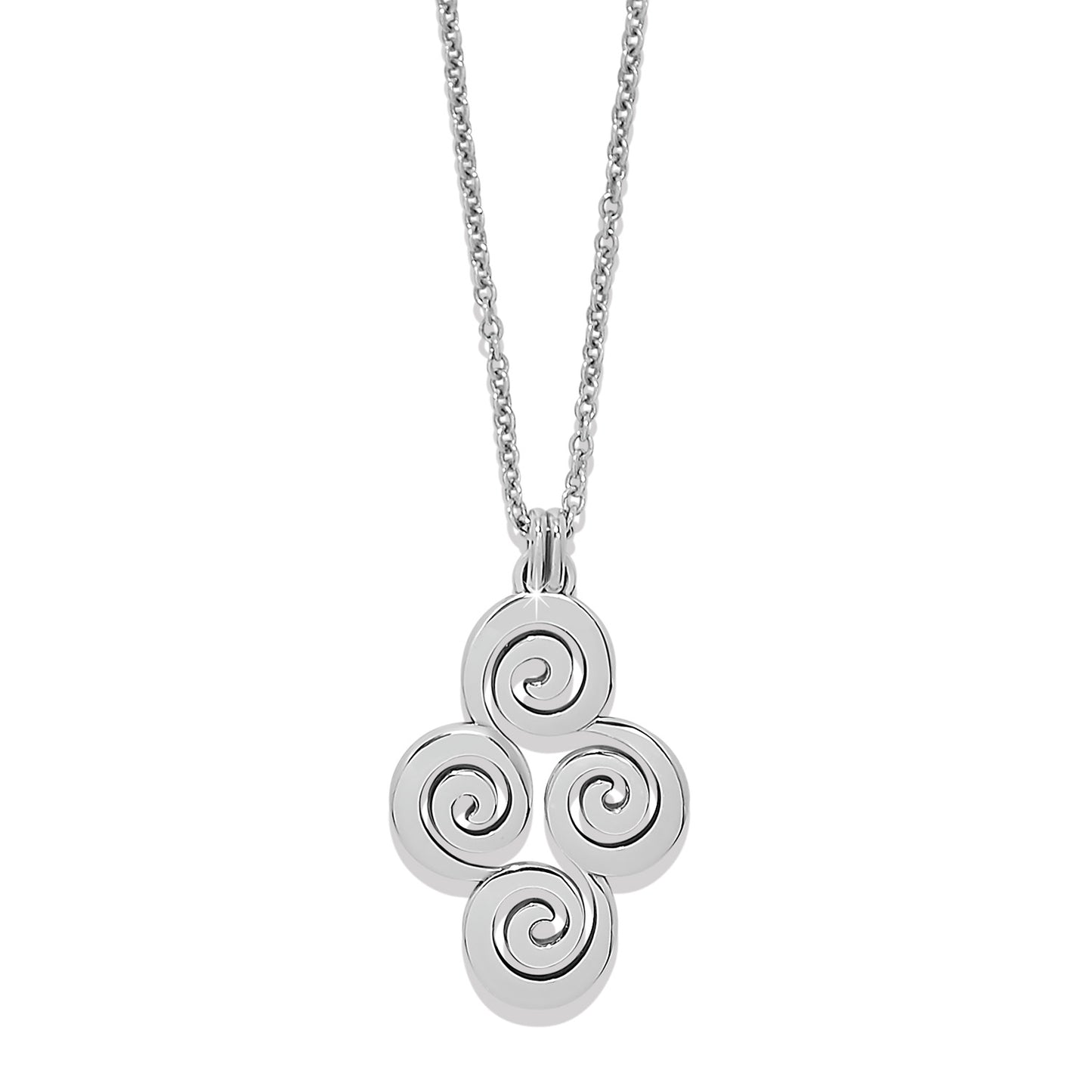 JM0080 VERTIGO SPIRAL NECKLACE