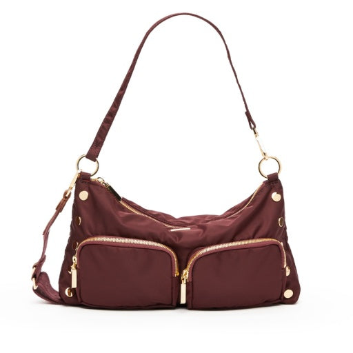 Kyle Medium Wine Nylon/Gold