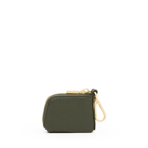 PREORDER NOW!  Syd Pouch Twin Crest Pebble/Brushed Gold