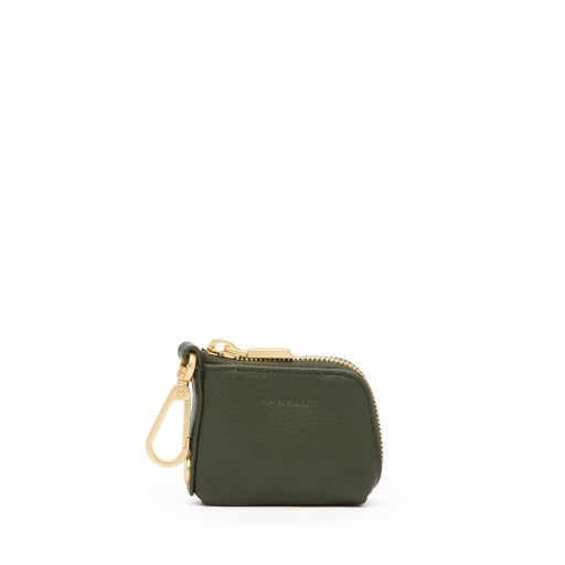 PREORDER NOW!  Syd Pouch Twin Crest Pebble/Brushed Gold